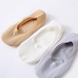 Men's Socks Boat Breathable Low Cut Liner Non Slip Thin Invisible Sports Anti-dropping