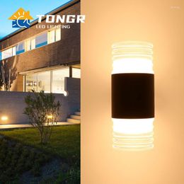 Wall Lamp Led Outdoor Up And Down Luminous Garden Courtyard Decorate Light IP65 Waterproof Moisture-proof