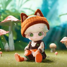 Figure militari Pop Mart Dimoo Foresta Little Movable Doll BJD Action Figure Ornaments Original Genuine Collection Model Toys Real S 230814