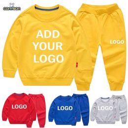 Custom Made Outdoor Wholesale Toddler Jogger Sets Baby Clothes Kids Clothing Tracksuits Sweatsuit