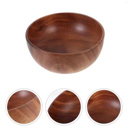 Bowls Wood Small No Fruit Kitchen Counter Extra Large Salad Serving Child Wooden