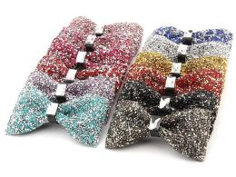 Sparkly White Rhinestone Wedding Mens Bow Tie Fashion Diamond Best Man Bow Ties Real Photos Tuxedos Groom In Stock ZZ