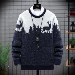 Men's Sweaters Pullovers For Man Sweater Vintage Winter Male In And Korean Luxury Clothing Men Selling Products Knit