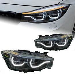 Car Styling for BMW F34 3 Series GT 3GT 20 13-20 20 With Xenon Lights LED Daytime Running Lights Fog Front Lights