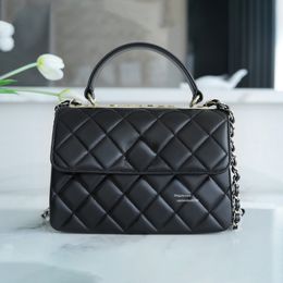 New Reliefs Designer Handbag 10A Top Quality Womens Luxury Fashion Trendy Chain Shoulder Bag Sheepskin Flip Flap Bag 25cm Lady High End Crossbody Bag Purse With Box