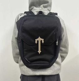 24 Designer Nylon Trapstar Backpack Shoulder Bags Classic Unisex Handbags Black Sliver High-Quality Cobra T london Schoolbag Fashion goes with everything