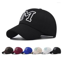 Ball Caps Baseball Cap Snapback Hat Sun Spring Summer Autumn M Letter Hip Hop Fitted Hats For Men Women