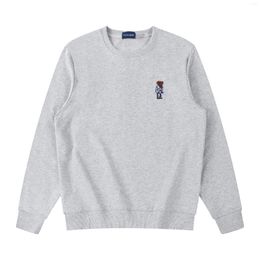 Men's Hoodies BEAR HOODIE SWEATSHIRT Embroidery Teddy Brand Warm Thick Sweatshirts Hip Hop Pullover Luxury | 95640
