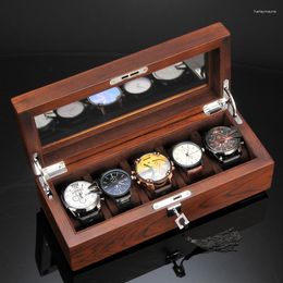 Watch Boxes Luxury Box Organiser For Men Wooden Mechanical Case Storage Multiple Display Apple Accessories Gift Ideas