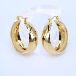 Stud MGUB Year gift earrings stainless steel Jewellery female do not fade 35mm 50mm size LH181 230814