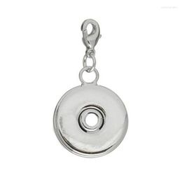 Pendant Necklaces 10pcs/lot Interchangeable Charm 18mm Snap Buttons For DIY Necklace Aesthetic Jewelry Findings