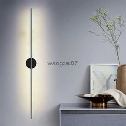 Wall Lamps Modern LED Wall Light Gold LED sconce Bedroom Bedside Wall Lamp Indoor Decoration Light Sconce Iron Acrylic Lamp HKD230814