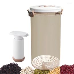Storage Bottles Vacuum Food Containers Leakproof Waterproof Airtight Organiser Reusable Holder Meal Prep Pump Microwave Safe