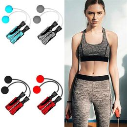 1 Pair Creative Ropeless Adjustable Jump Rope Weighted Cordless Skipping Rope Indoor Gym Bodybuilding Training Fitness Equipment269g