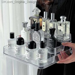 3-floor desktop perfume rack acrylic cosmetics organizer perfume storage rack doll display rack kitchen condiment organizer Z230815