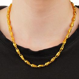 Chains Top Quality Chain Necklaces For Men Women Jewelry Never Fade Choker Chian Necklace