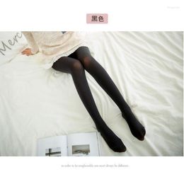 Women Socks White Stockings Women'S Thin Adult Dance Pantyhose Students Practise 120D Anti-Snagging Leggings