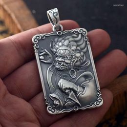 Pendant Necklaces Mahakala For Men And Women Necklace Vintage Solid Color Top Male Ornament