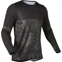 Gacche da corsa 2023 Maglie da discesa maschile camicie per mountain bike offroad moto motocross abbigliamento sportivo