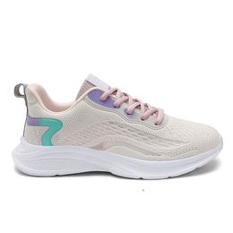 new product women's shoes free shipping breathable running shoes lightweight soft bottom designer fashion white black pink 36-41 comfortable outdoor sport shoes