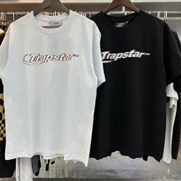 Men s T Shirts 2023ss T Shirt Classic trapstar Printing Fashion Brand Luxury Clothing Pure Cotton High street hip hop Short Sleeve 230814