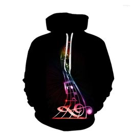 Men's Hoodies Vintage Spring And Autumn Music Lover 3D Guitar Pattern Hoodie Hip Hop Art Style Pullover Women's Casual Drum Set Coat