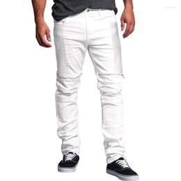 Men's Pants 2023 Trend Fashion Sports Button Multi Pocket Zipper Work Wear Casual