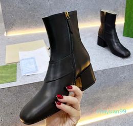 Designer boot Women Martin rubber bottom water The new collection bringing eras together by combining retro aesthetic with contemporary character ankle