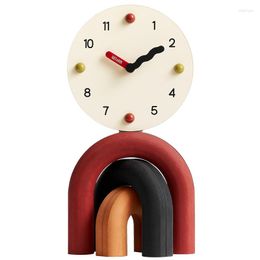 Table Clocks Home Accessories Living Room Top Display TV Cabinet Entryway Creative Simple Desk Clock