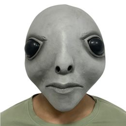 Party Masks Greyson Halloween Horror Alien Mask Scary Horrible Big Eyes Horror Alien Magic Masks Funny Party Cosplay Prop 230812