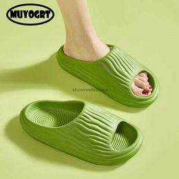 Slippers Sandalias Girl Home Sandals Summer Man Women Flip Flops Fashion Korean Beach ManS Pillow Slides Sports Bitter Gourd 230808