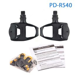 Bike Pedals Pd-R540 Road Spd Self-Holding Cycling Components Racing Cleat Parts 220829 Drop Delivery Sports Outdoors Bicycle Dhmnv