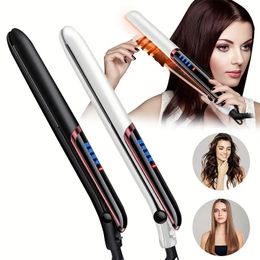 Upgrade Your Hair Styling Game with this 2-in-1 Anion Hair Straightener & Curler!