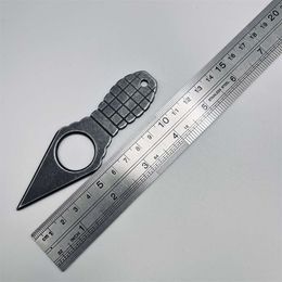 Werkzeug Ztech Tactical 588dg Granat Neck Klingenmesser