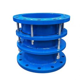 Universal detachable double flange plug-in joint Ductile iron pipe fitting joint Purchase Contact Us