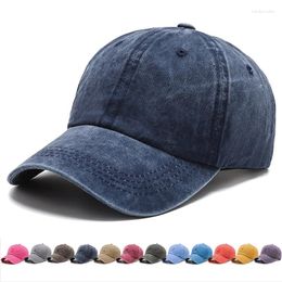 Ball Caps Trucker Hats For Women Men Washed Cotton Baseball Cap Unisex Casual Adjustable Outdoor Damin Snapback Jockeys Gorros