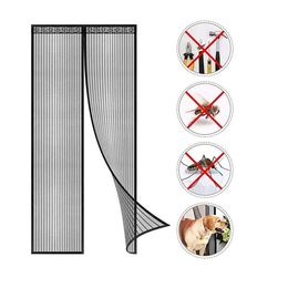 Curtain Summer Anti Mosquito Insect Fly Bug Curtains Magnetic Ployester Net Automatic Closing Door Screen Bedroom House 230815