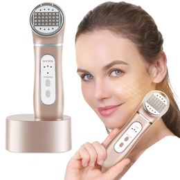 Face Massager RF Radio Frequency Lifting Machine Skin Tightening Rejuvenation Wrinkle Removal Dot Matrix Radiofrequency 230815