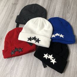 Beanie/Skull Caps Cooocoll666 Polyester Fiber Cap Brand 1 1 Good Quality Rap Streetwear Printed Telescopic Size Winter Casual Woolen Hats for Men 230814