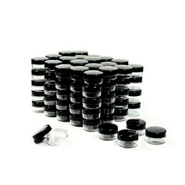 5 Gramme Cosmetic Containers Sample Jars with Lids Plastic Makeup Containers Pot Jars Xxcxr