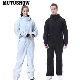 Skiing Suits Jumpsuit Women Snowboarding Waterproof High Quality Men Ski Suit Jacket And Pants Winter Outdoor Snow 230814