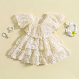 Girl's Dresses Ruffles Baby Girls Dress for Summer Infant Princess Dress Flower Girl Dress for Weddings Birthday Gown