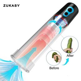 Sex Toy Massager Electric Penis Pump Enlarger Vacuum for Men Male Masturbator Penile Bigger Enlargement