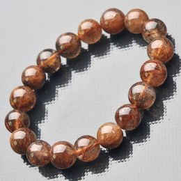 Strand JoursNeige Natural Blonde Titanium Crystal Bracelets Beads Jewellery Accessories Copper Rutilated Women Men