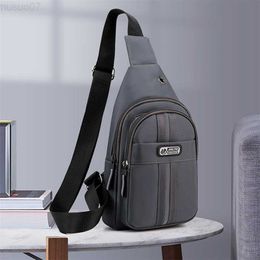 Messenger Bags Men Shoulder Bags Waist Packs Sling Bag Crossbody Outdoor Sport Shoulder Chest Daily Picnic Oxford Cloth Messenger Bag L230815