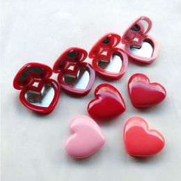 1-14G Heart Shape Cosmetic Containers Eye shadow Cream Lipstick Nail Art Jar Container Pot Case Holder Bottles With Aluminium Pan Okber