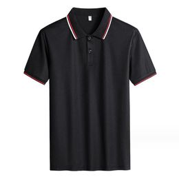 2023 fashion men polo shirt t shirts polos soild Colour mens High street polo luxury T-shirt plus size 8xl