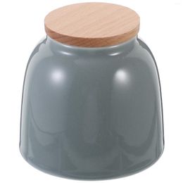 Storage Bottles Ceramic Jar Candy Sugar Canister Loose Leaf Tea Organizer Cookie Tins Lids Coffee Canisters