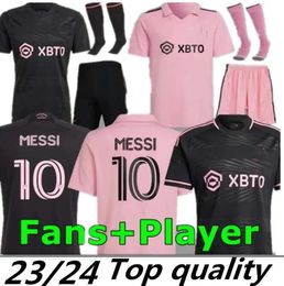 2023 2024 Inter Miami Soccer Jerseys CF MESSIS Matuidi HIGUAIN CAMPANA YEDLIN MLS 23 24 football men kids Player Fans version shirt kits child