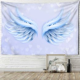 Tapestries Angel Wings Tapestry Wall Hanging Simple Hippie Art Kids Girls Room Home Decor